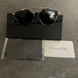 So Real Pop Green Aviator Ladies Sunglasses DIORSOREALPOP